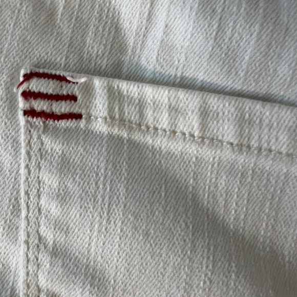 Urban Outfitters BDG white high rise cut off denim shorts size 27 - Picture 5 of 6